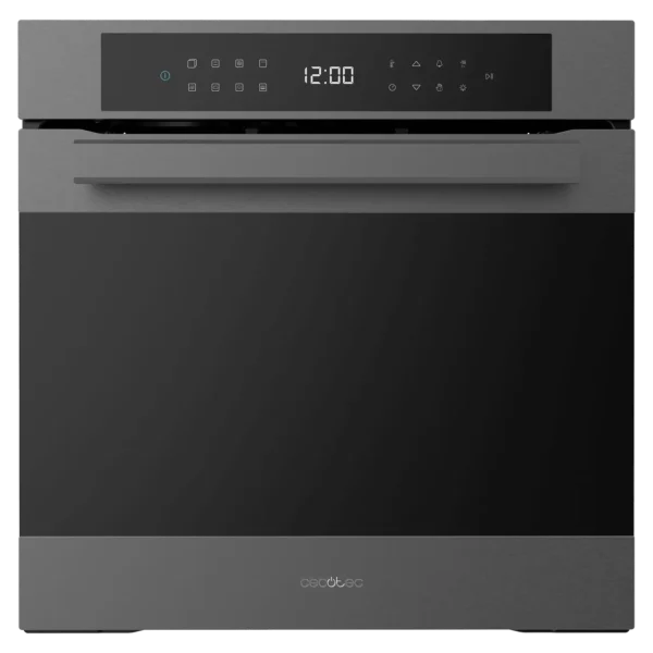 Imagen 2 Horno pirolítico Bolero Hexa P506000 Matt de 81L con 11 funciones, Airfryer Master y conectividad. Eficiencia A+ y diseño elegante en acabado mate de Cecotec.