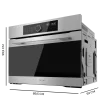 Imagen 3 Horno integrable Cecotec Bolero Hexa AF319000 Inox de 133L con 11 funciones, tecnología Airfryer Master y eficiencia energética clase A. Cocina sana y profesional.
