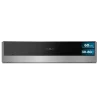 Vista frontal del calientaplatos integrable Cecotec Bolero Hexa WD Edge integrado en mueble de cocina