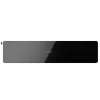 Imagen 2 Calientaplatos integrable Bolero Hexa WD Glass Black de 60 cm. Control mecánico, temperatura ajustable y base antideslizante con elegante acabado en cristal negro.