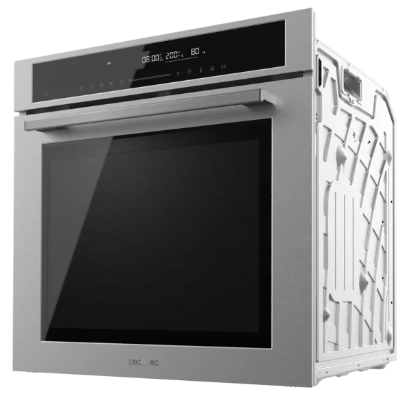 Imagen 4 Horno multifunción Bolero Hexa SM406000 Edge+ de 75 L, 2900 W y 13 funciones. Cocina profesional con Steak Master y Pizza Master en eficiencia energética A+.