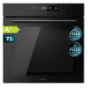 Horno integrable Cecotec Bolero Hexa SM406000 Glass Black con panel digital y sistema Steak Master