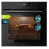 Imagen 2 Horno integrable Cecotec Bolero Hexa SM406000 de 75L, 13 funciones y clase A+. Incluye Steak Master y Pizza Master en acabado cristal negro de 2900 W.