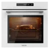 Imagen 3 Horno integrable Cecotec Bolero Hexa SM406000 de 75L, 13 funciones, Pizza Master y Steak Master. Clasificación energética A+ y diseño en cristal blanco.