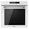Imagen 4 Horno integrable Cecotec Bolero Hexa SM406000 de 75L, 13 funciones, Pizza Master y Steak Master. Clasificación energética A+ y diseño en cristal blanco.