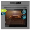 Imagen 2 Horno integrable Cecotec Bolero Hexa SM406000 Glass Grey A+ de 75 L. Con 13 funciones, Steak Master y Pizza Master. Potencia de 2900 W y eficiencia energética.