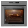 Imagen 3 Horno integrable Cecotec Bolero Hexa SM406000 Glass Grey A+ de 75 L. Con 13 funciones, Steak Master y Pizza Master. Potencia de 2900 W y eficiencia energética.