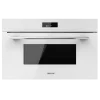 Imagen 2 Microondas integrable Bolero Hexa MW703800 Glass White de 34L con grill, defrost y menús automáticos. Diseño elegante en cristal blanco para tu cocina moderna.