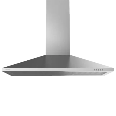 Campana extractora piramidal Cecotec Bolero Flux PM 903500 Inox B de 90 cm en acero inoxidable
