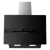 Imagen 2 Campana decorativa Bolero Flux DT 608010 Glass Black A++ de 60cm, succión 800m3/h, control gestual, sensor de humos y máxima eficiencia energética clase A++.