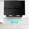 Imagen 5 Campana decorativa Bolero Flux DT 608010 Glass Black A++ de 60cm, succión 800m3/h, control gestual, sensor de humos y máxima eficiencia energética clase A++.