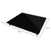 Imagen 3 Placa de inducción Bolero Squad I 3200 de Cecotec con 7200 W, 9 niveles de potencia, control slider invisible y función Booster para máxima eficiencia táctil.