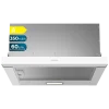 Campana extractora telescópica Bolero Flux TLM 603500 White A de 60 cm en color blanco instalada bajo mueble