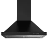 Imagen 4 Campana piramidal Cecotec Bolero Flux PM 606500 Black A de 60 cm. Potencia de succión de 650 m3/h, eficiencia clase A, motor de 165W y elegante acabado negro.