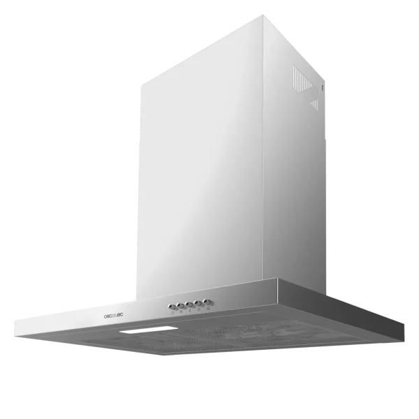 Imagen 4 Campana extractora Bolero Flux TM 603500 Inox B de 60 cm. Succión de 350 m³/h, motor de 70 W, eficiencia clase B y filtros de carbono para un aire limpio.