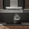 Imagen 6 Campana extractora Cecotec Bolero Flux TM 606500 Inox A de 60 cm. Potencia de succión de 650 m3/h, motor de 165W, eficiencia clase A y diseño elegante en acero.