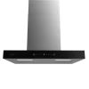 Imagen 2 Campana extractora Bolero Flux TT 605500 Glass Black de 60 cm. Succión de 550 m³/h, eficiencia A++, control táctil, sensor de humo y Hand Movement Control.