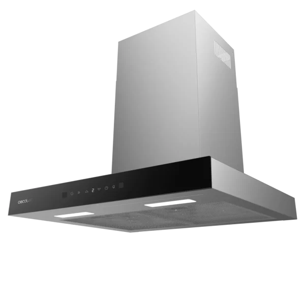 Imagen 4 Campana extractora Bolero Flux TT 605500 Glass Black de 60 cm. Succión de 550 m³/h, eficiencia A++, control táctil, sensor de humo y Hand Movement Control.