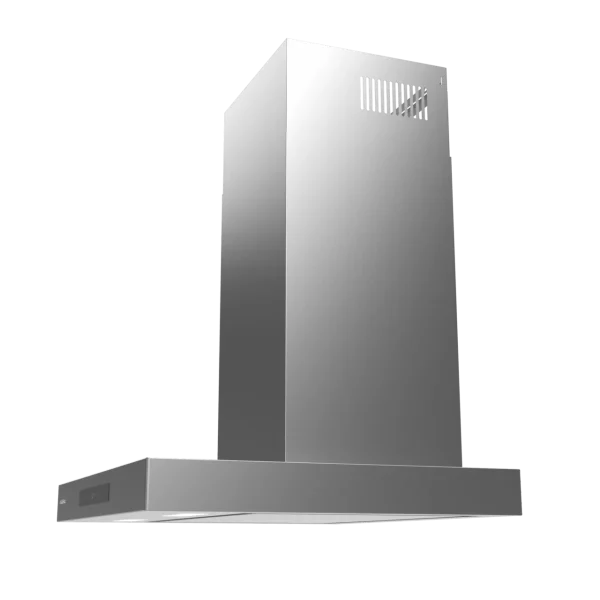 Imagen 4 Campana extractora de 60cm Bolero Flux TT 608000 con 800 m³/h, eficiencia A++, motor de 220W, control gestual, sensor de humo y acabado en cristal negro e inox.