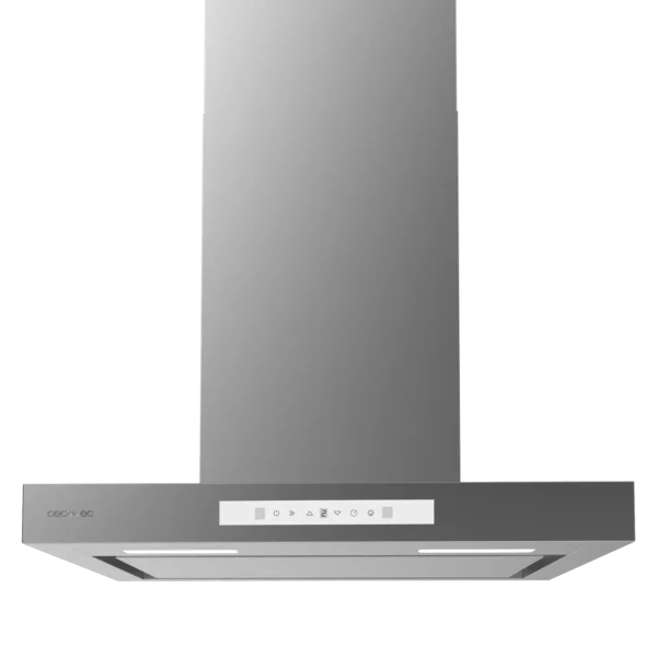 Imagen 2 Campana Cecotec Bolero Flux TT 608000 Slim Glass White A++. 60 cm de ancho, succión 800 m3/h, motor 220W, control gestual y sensor de humo inteligente.