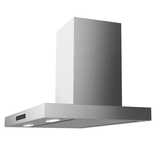 Imagen 4 Campana extractora Cecotec Bolero Flux TT 908000 Slim de 90 cm. Potencia de succión 800 m3/h, motor 220W, eficiencia A++ y tecnología Hand Movement Control.