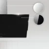 Imagen 6 Campana decorativa Cecotec Bolero Flux DT 908001 Glass Black de 90 cm. Succión de 800 m3/h, eficiencia A++, control gestual y sensor de humos avanzado.