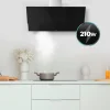 Imagen 8 Campana decorativa Cecotec Bolero Flux DT 908001 Glass Black de 90 cm. Succión de 800 m3/h, eficiencia A++, control gestual y sensor de humos avanzado.