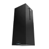Imagen 4 Campana de isla Bolero Flux ICT 388000 Black con 800 m3/h de succión, eficiencia A++, motor de 220W y sensor de humos. Diseño elegante en color negro de 38 cm.