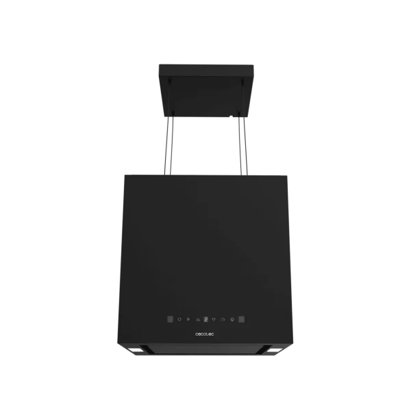 Imagen 3 La Bolero Flux CCT 448000 Black es una campana colgante de 44 cm con 800 m³/h de succión, eficiencia A++, control gestual y sensor de humos inteligente.