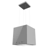 Imagen 4 Campana colgante de 44 cm con succión de 800 m3/h, eficiencia A++, control gestual y sensor de humos. Acabado en vidrio gris elegante y motor de 220W.