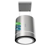Campana extractora colgante redonda Cecotec Bolero Flux CRE 448000 en acero inoxidable