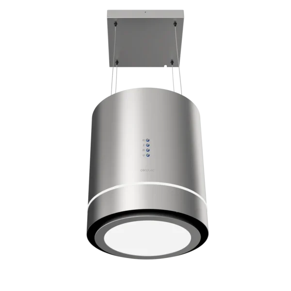 Imagen 3 Campana colgante Bolero Flux CRE 448000 Inox A++ de 44 cm. Potencia de succión de 800 m³/h, motor de 220W y sensor de humos para una cocina libre de olores.