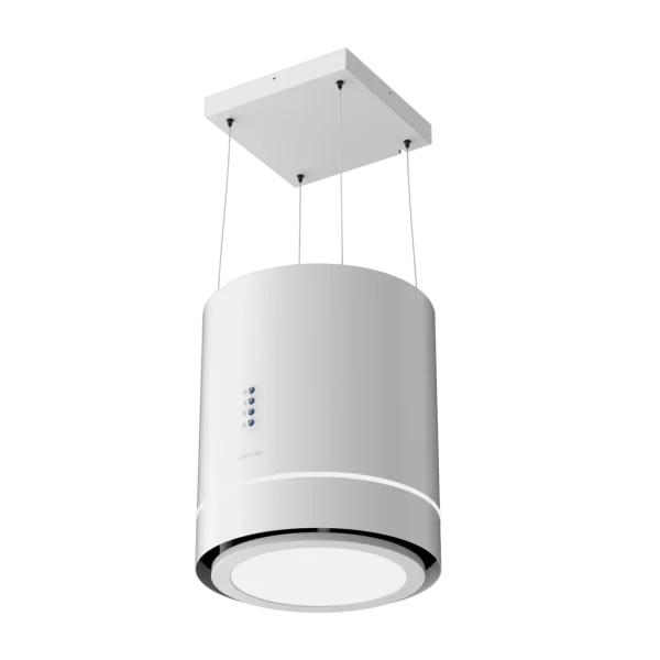 Imagen 4 Campana colgante Bolero Flux CRE 448000 White A++ de 44 cm. Potencia de succión 800 m3/h, motor 220W, sensor de humos y diseño exclusivo en acabado blanco.