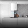 Imagen 5 Campana colgante Bolero Flux CRE 448000 White A++ de 44 cm. Potencia de succión 800 m3/h, motor 220W, sensor de humos y diseño exclusivo en acabado blanco.