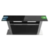 Campana extractora de encimera Cecotec Bolero Flux ET 608000 Glass Black de 60 cm en vidrio negro