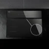 Imagen 7 Campana de encimera Bolero Flux ET 608000 Glass Black A++ de 60 cm. Potente succión de 800 m³/h, motor de 220W, slider control y filtros de carbono incluidos.