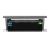 Campana extractora de encimera Cecotec Bolero Flux ET 908000 Glass Black de 90 cm en acabado vidrio negro