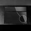 Imagen 7 Campana de encimera Bolero Flux ET 908000 Glass Black con 800 m3/h de succión. Eficiencia A++, motor de 220W, 3 niveles de potencia, booster y filtro de carbono.