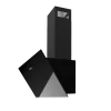 Imagen 4 Campana decorativa Cecotec Bolero Flux DM 906500 de 90 cm. Succión de 650 m3/h, motor de 165W, eficiencia energética A y elegante acabado en cristal negro.