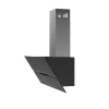 Imagen 4 Campana decorativa de 90 cm con 800 m3/h de succión, eficiencia A++, control gestual, Smoke Sensor y acabado en vidrio negro mate. Máxima potencia y diseño.