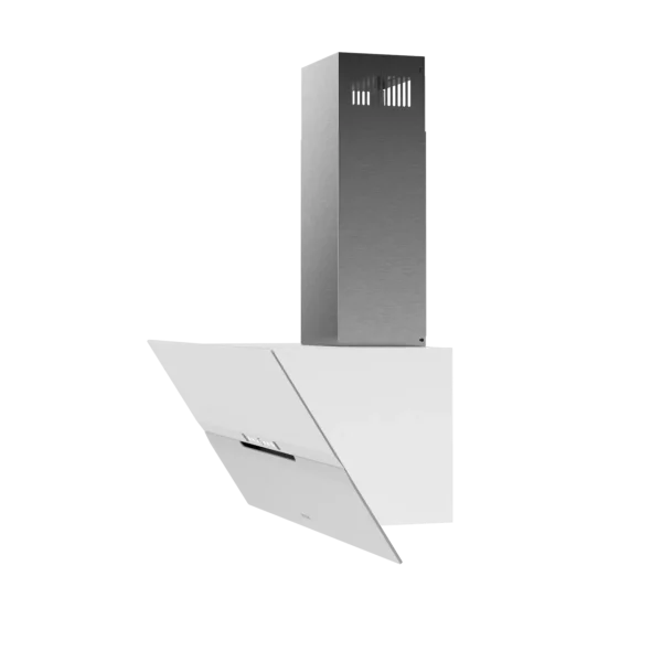 Imagen 4 Campana decorativa Cecotec Bolero Flux DT 908010 de 90 cm, eficiencia A++, succión de 800 m3/h y control gestual. Diseño elegante en vidrio blanco mate y acero.