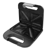 Imagen 3 Sandwichera 3 en 1 de 800 W con placas intercambiables. Tuesta sándwiches, gofres y grill. Revestimiento antiadherente RockStone y acabados en acero inoxidable.