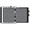 Imagen 4 Parrilla eléctrica Rock'nGrill Blaze de 2400 W con placas extraíbles RockStone, apertura 180º y control de temperatura y tiempo para un cocinado preciso.