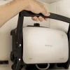 Imagen 4 Parrilla eléctrica de 1500 W con revestimiento RockStone antiadherente. Apertura de 180º, placa superior flotante y cajetín recogegrasas para cocina limpia.