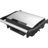 Imagen 2 Parrilla eléctrica de 1500 W con revestimiento RockStone y placa superior flotante. Cocinado rápido, uniforme y limpieza sencilla con bandeja recogegrasas.