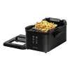 Freidora eléctrica CleanFry Infinity 3000 Black de Cecotec de 3 litros con filtro OilCleaner y cuerpo negro