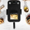 Imagen 8 Freidora eléctrica de 3 litros con filtro OilCleaner para mantener el aceite limpio. 2400 W de potencia, temporizador de 30 minutos y diseño elegante en negro.