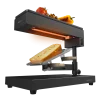 Raclette Cheese&Grill 6000 Black de Cecotec con parrilla superior antiadherente y acabados en acero inoxidable