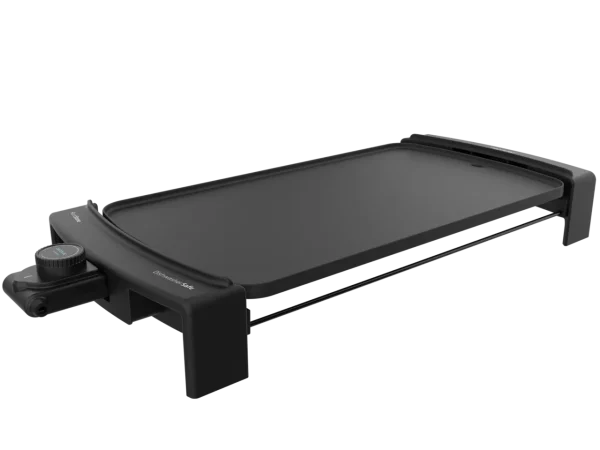 Plancha de asar eléctrica Cecotec Tasty&Grill 3000 BlackWater con superficie antiadherente y bandeja recogegrasas