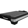 Plancha de asar eléctrica Tasty&Grill 2000 Inox LineStone con superficie grill y acabados en acero inoxidable